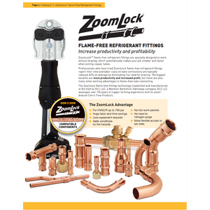 RLS ZoomLock Copper Press Fittings