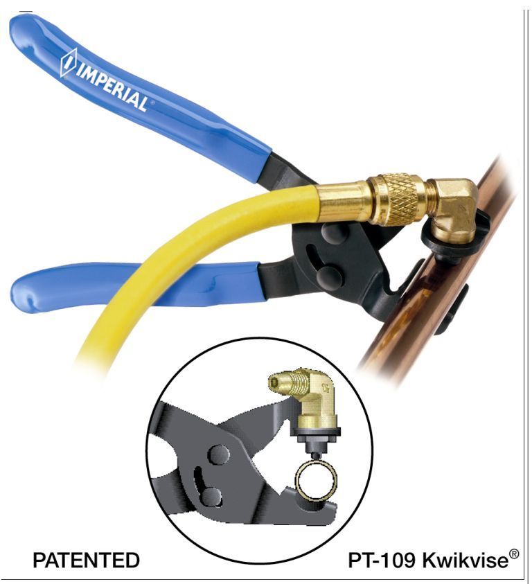 Imperial Kwik-vise Refrigerant Recovery Tool PT109 for sale online
