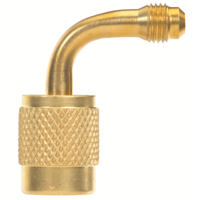 24-C 1/4" SAE Flare 90º SAE Shut-Off Coupler