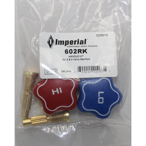 602-RK Replacement Hi & Lo Knobs for 600 & 800 series 4 valve Manifolds