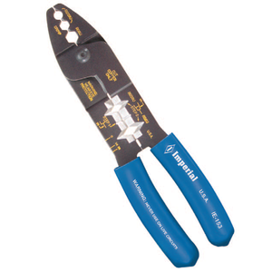 IE-153 Coax Cable Tool - Cut, Strip & Crimp
