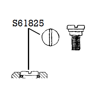 S61825 -  Drive Nut Retain Screw to Suit 400-F 