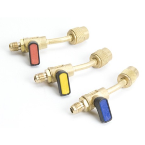 TE-BV0-3 - Ball Valve set of 3 x 1/4" male Flare to 5/16" Fem for R410a \ R32 