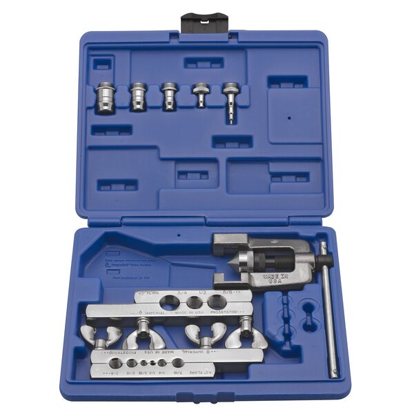 275-FS: 45° Flaring & Swaging Imperial Tool Kit for pipe & tube