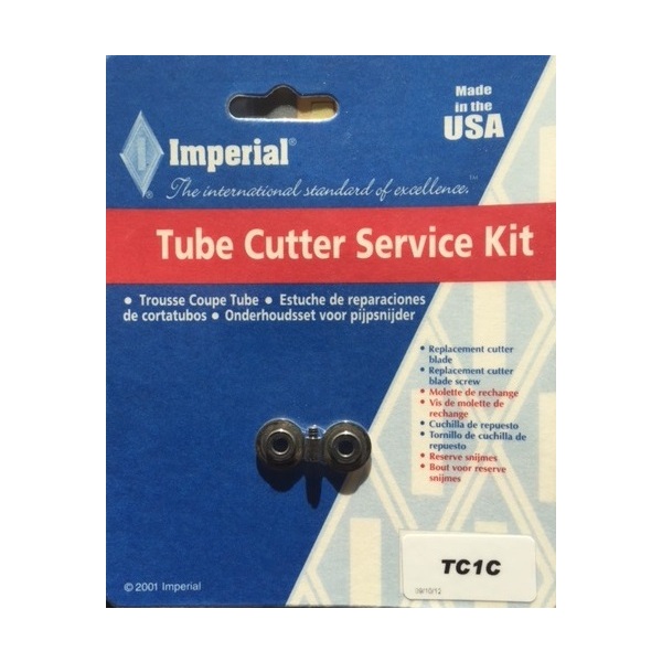 TC1C Cutter Wheels & Axle Kit for Imperial Tools Tube Cutter